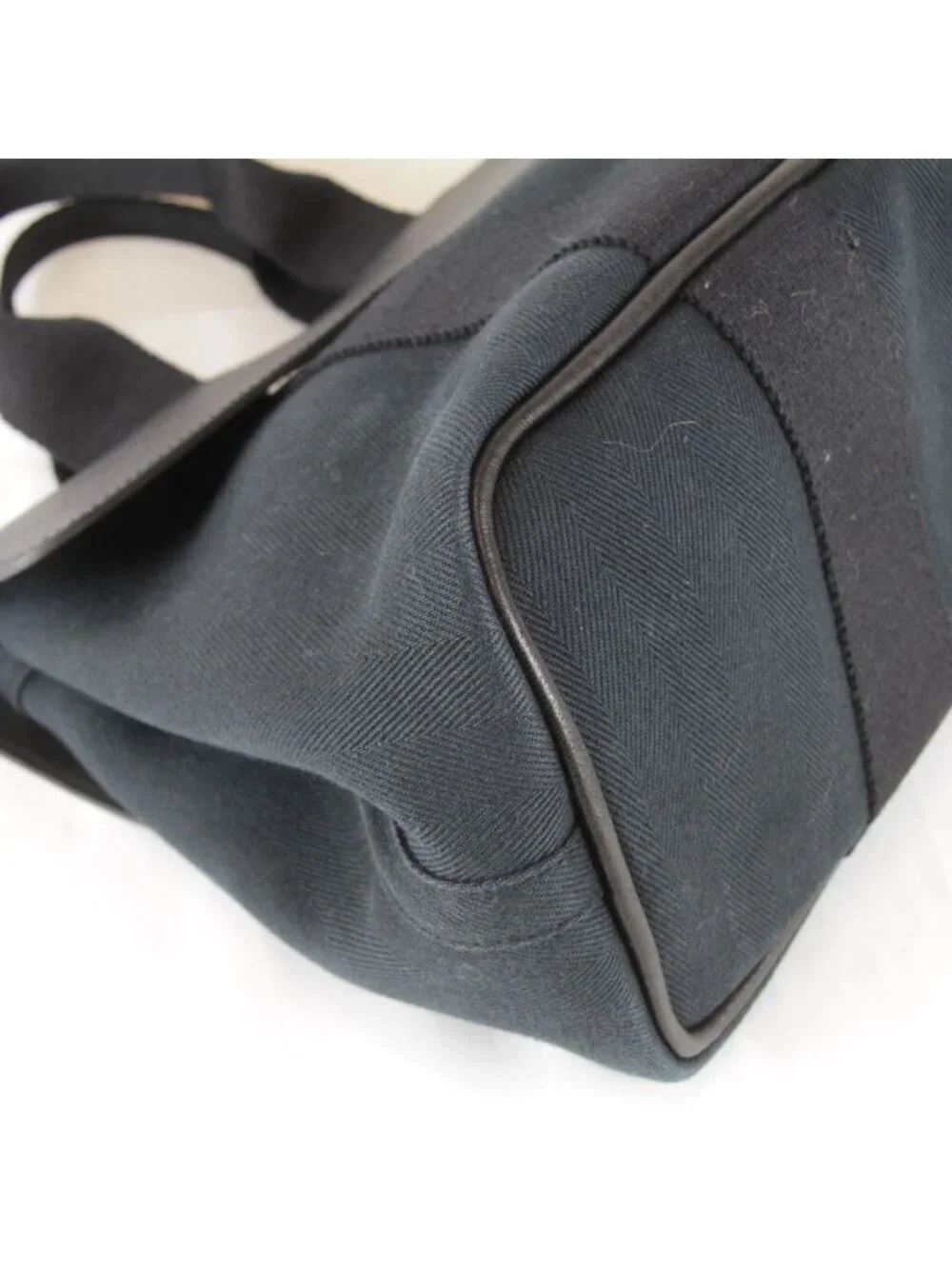 Hermes Valparaiso Handbag with PM Pouch Toille Blanc